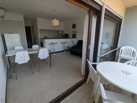 T2 climatisé en front de mer avec parking, Appartement 5 personnes à Port la Nouvelle - Photo 4