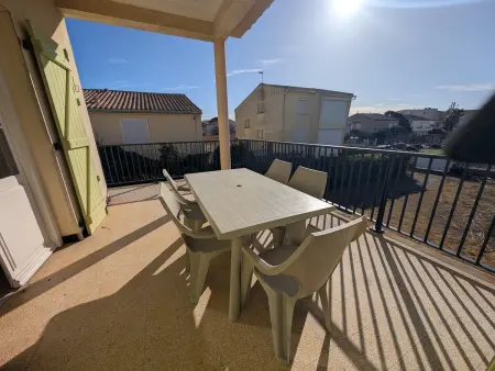 Charmant T4 climatisé pour 6 pers, proche plage, jardin, parking, terrasse, tout équipé - Photo 1