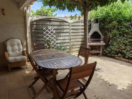 Belle villa climatisée T3 avec mezzanine, jardin arboré, garage et à 900m de la plage, 6/7 personnes - Photo 4