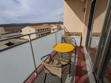 Bel appartement T2 climatisé avec piscine et parking à 250m de la plage - Photo 5