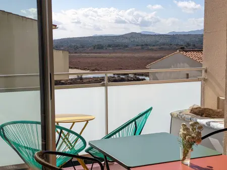 Bel appartement T2 climatisé avec piscine et parking à 250m de la plage - Photo 6