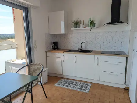 Bel appartement T2 climatisé avec piscine et parking à 250m de la plage - Photo 8