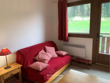Confortable T2 avec coin nuit pour 4 au Grand-Bornand - Photo 4