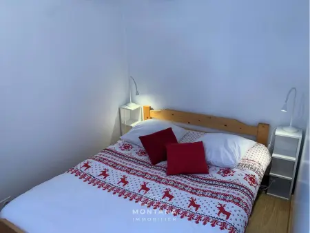 Confortable T2 avec coin nuit pour 4 au Grand-Bornand - Photo 5