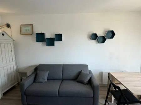 Studio Central à Cabourg avec Balcon, Wifi Gratuit & Parking - Photo 6