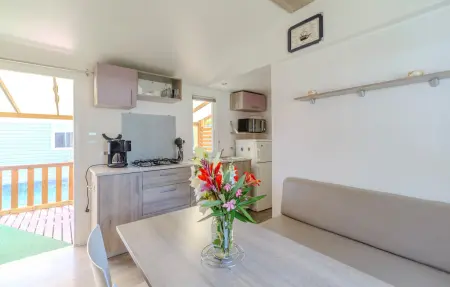 Mobil Home 6 personnes à Saint Georges de Didon - Photo 5
