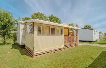 Mobil Home 6 personnes à Saint Georges de Didon - Photo 12