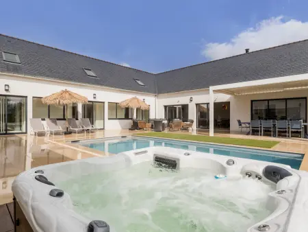 Villa d'Exception avec Piscine, Spa et Salle de Cinéma à 50m de la Plage, Capacité 14 pers. - Photo 26