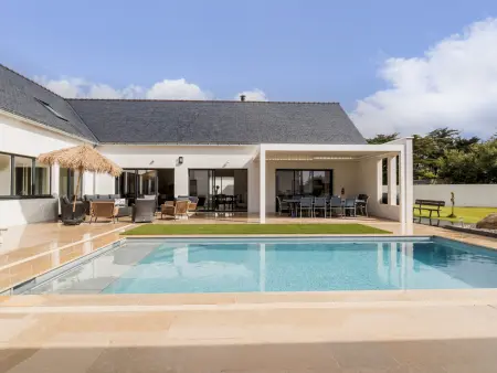 Villa d'Exception avec Piscine, Spa et Salle de Cinéma à 50m de la Plage, Capacité 14 pers. - Photo 27