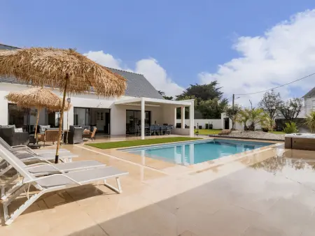 Villa d'Exception avec Piscine, Spa et Salle de Cinéma à 50m de la Plage, Capacité 14 pers. - Photo 28