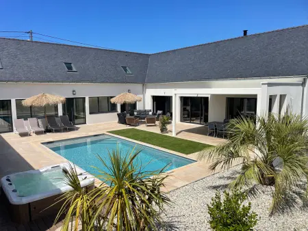 Villa d'Exception avec Piscine, Spa et Salle de Cinéma à 50m de la Plage, Capacité 14 pers. - Photo 30