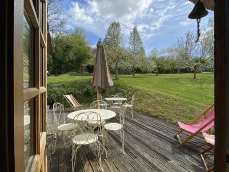 Chaumière typique avec cheminée et jardin, animaux acceptés - Photo 27