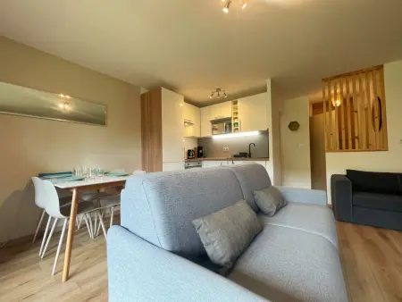 Studio rénové proche centre Samoëns avec balcon et proximité ski-bus - Photo 2