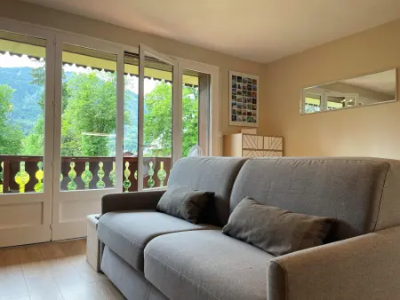 Studio rénové proche centre Samoëns avec balcon et proximité ski-bus - Photo 3