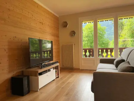 Studio rénové proche centre Samoëns avec balcon et proximité ski-bus - Photo 5