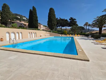 Appartement avec mezzanine et piscine, animaux acceptés, parking privé à Sainte-Maxime - Photo 1