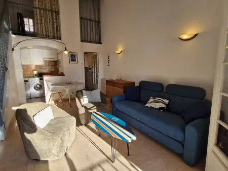 Appartement avec mezzanine et piscine, animaux acceptés, parking privé à Sainte-Maxime - Photo 7