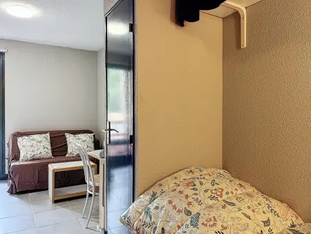 Studio lumineux proche centre-ville et thermes, balcon, parking, animaux acceptés - Photo 7