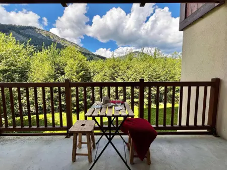 Charmant appartement au pied des pistes avec piscine - Photo 1