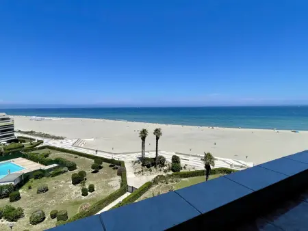 Appartement 2 pièces avec piscine et parking, accès direct plage - Photo 1