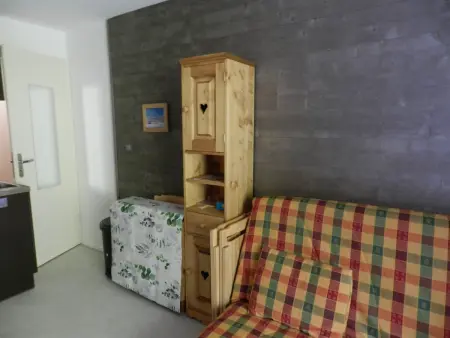 Studio 3 pers, face pistes, balcon, Le Pleynet, Appartement 3 personnes à Le Pleynet - Photo 1