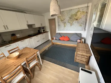 Appartement charmant à 300m de la plage avec terrasse, à Sa Riera - Photo 2