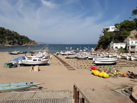 Appartement charmant à 300m de la plage avec terrasse, à Sa Riera - Photo 16