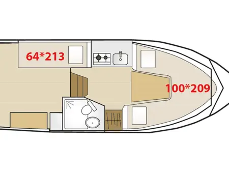 Séjour Insolite sur Bateau à Digoin, Appartement 2 personnes à Digoin - Photo 1
