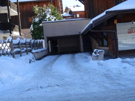 Studio cabine lumineux aux Gets, 4 pers, proche piste et commerces, parking privé - Photo 15