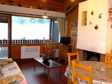 Les Gets : Duplex lumineux 2 pièces, ski-in/out, à 250m du centre, pour 6/8 personnes - Photo 1
