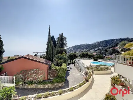 Appart climatisé avec piscine et garage sécurisé à Menton, 4 couchages - Photo 15