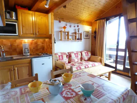 Studio cabine 4 personnes aux Saisies, centre proche - Photo 6