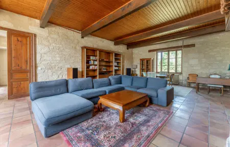 Le Clos Montaugé, Maison 10 personnes à Virsac - Photo 14