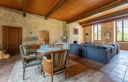 Le Clos Montaugé, Maison 10 personnes à Virsac - Photo 15