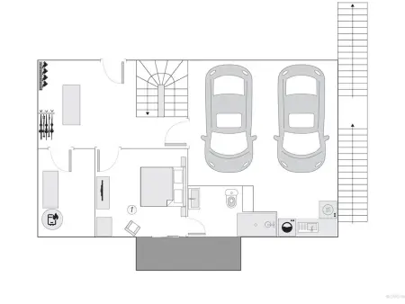 Chalet 5 étoiles avec sauna et bain nordique, proche des pistes, pour 12 personnes - Photo 23