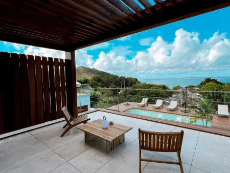 Penthouse 2 Niveaux avec Jacuzzi et Piscine à Anse Marcel - Photo 2