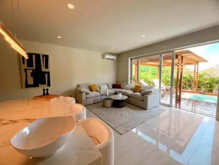 Appartement avec Piscine Privée et Vue Jardin, Appartement 2 personnes à Saint Martin - Photo 1