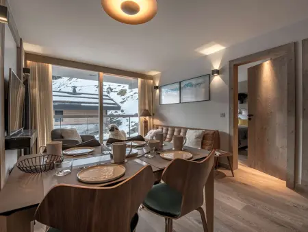 Appartement au centre de Courchevel 1550, 6/7 pers, Wi-Fi, parking, accès spa - Photo 6