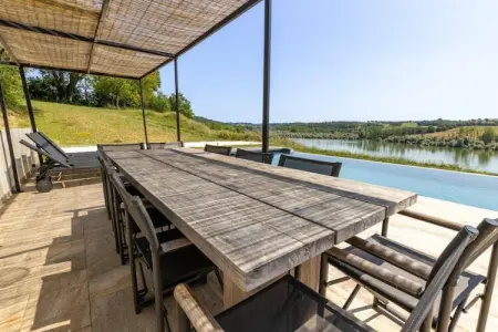 La Cote de Boué, Peyrusse Calme : Piscine & Charme - Photo 5