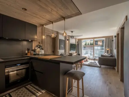 Courchevel 1550 - Appartement Tranquille pour 6, Balcon Sud-Est - Photo 4