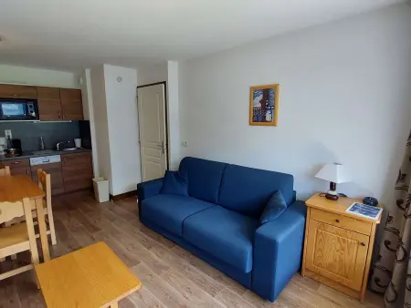 Charmant T2 à Hauteluce, 4 pers, Parking, Piscine, Fitness, Proche Commerces et Télésiège - Photo 1