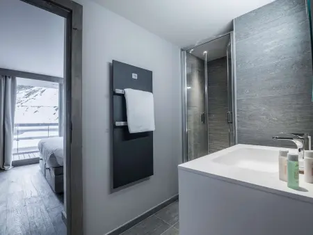 Courchevel 1550 - Appartement 6/7 pers. avec Wi-Fi, animaux admis, parking - Photo 9