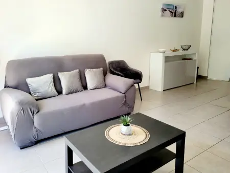 Canet-en-Roussillon: T3 moderne, RDC, 4 pers, piscine, garage, proche mer - Photo 4