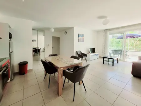 Canet-en-Roussillon: T3 moderne, RDC, 4 pers, piscine, garage, proche mer - Photo 7