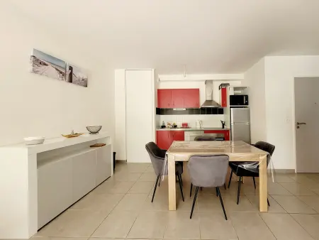 Canet-en-Roussillon: T3 moderne, RDC, 4 pers, piscine, garage, proche mer - Photo 11
