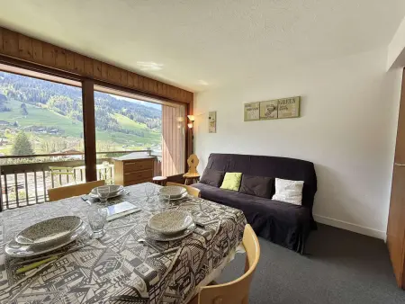 Appartement 2 pièces cabine avec balcon, proche village et pistes - Praz Sur Arly - 5 pers. - Photo 1