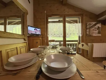 Studio Cabine Mezzanine à Praz-Sur-Arly, proche pistes et lac, parking, balcon, 6 pers. - Photo 5