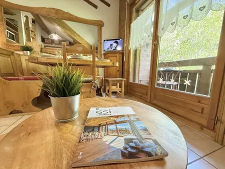 Studio Cabine Mezzanine à Praz-Sur-Arly, proche pistes et lac, parking, balcon, 6 pers. - Photo 6