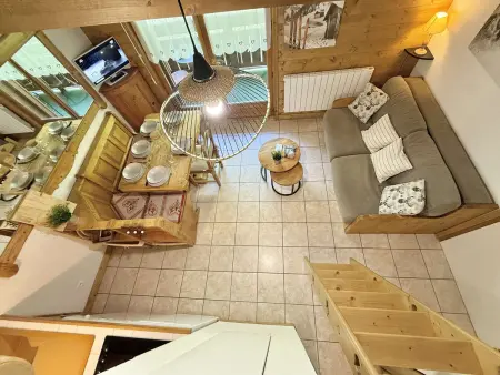 Studio Cabine Mezzanine à Praz-Sur-Arly, proche pistes et lac, parking, balcon, 6 pers. - Photo 11