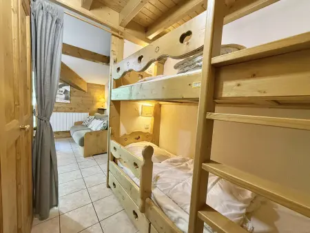 Studio Cabine Mezzanine à Praz-Sur-Arly, proche pistes et lac, parking, balcon, 6 pers. - Photo 13